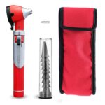 Fiber Optic Mini Otoscope Red
